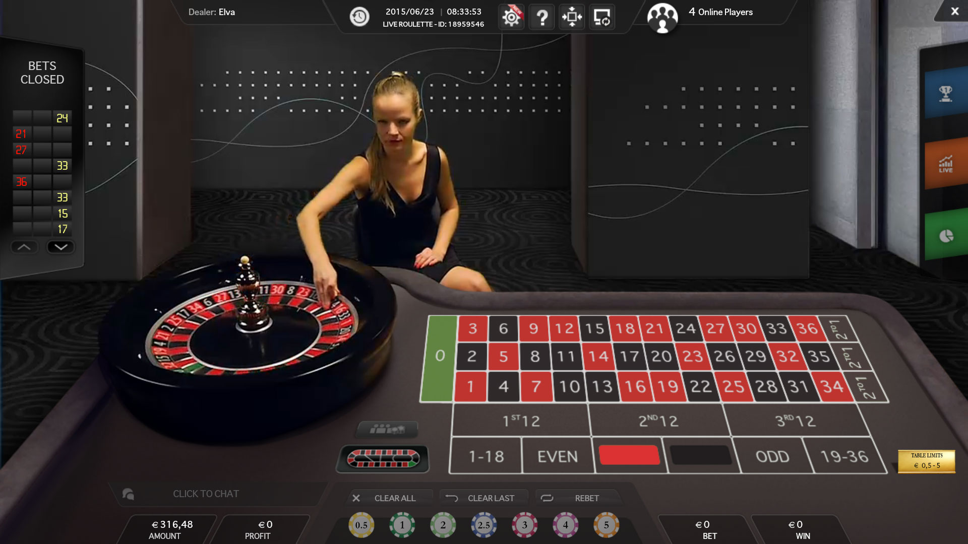 Онлайн игра рулетка raceway casino